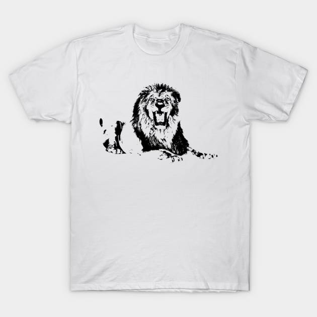 Lion T-Shirt by Nimmersatt